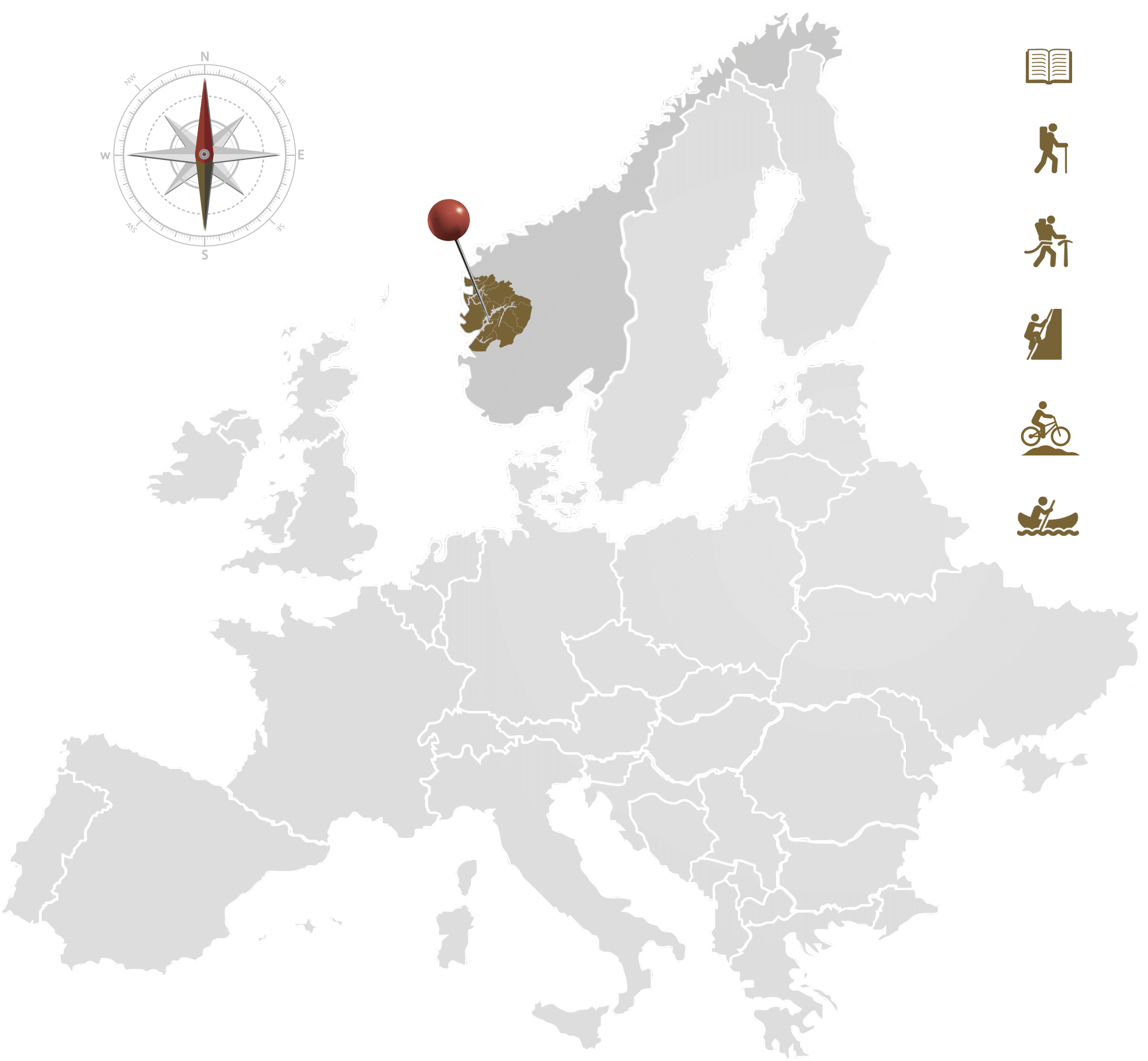 Map Hordaland D